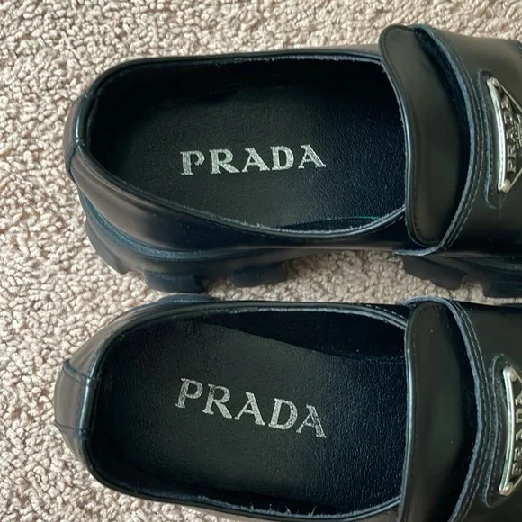 Black Platform Loafers - Picture 6 of 12